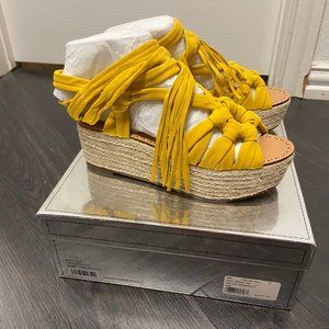 sigerson morrison ankle tie sandal size 7